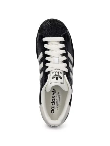 Fűzős csipkés dzseki Adidas nyomtatás fehér