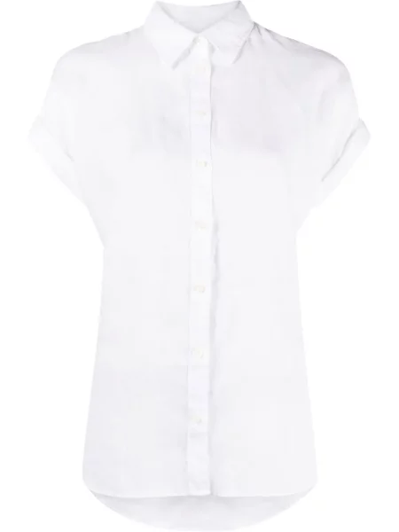 Cămașă Lauren Ralph Lauren scurtă alb