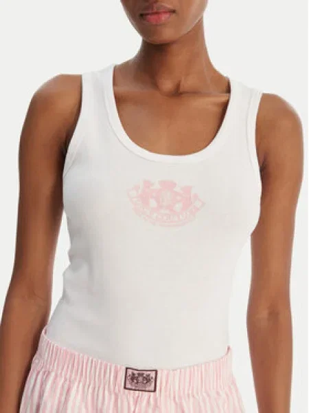 Juicy Couture Pizsama Dog Crest rózsaszín