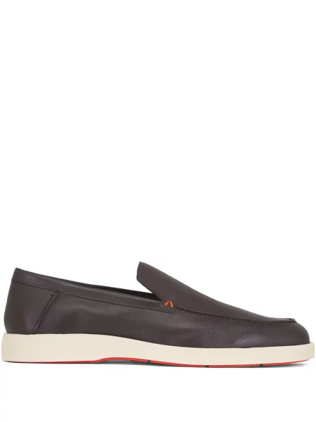 Pantofi loafer Santoni maro