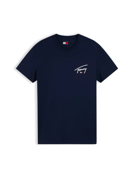 Tommy Jeans Tricou Signature albastru