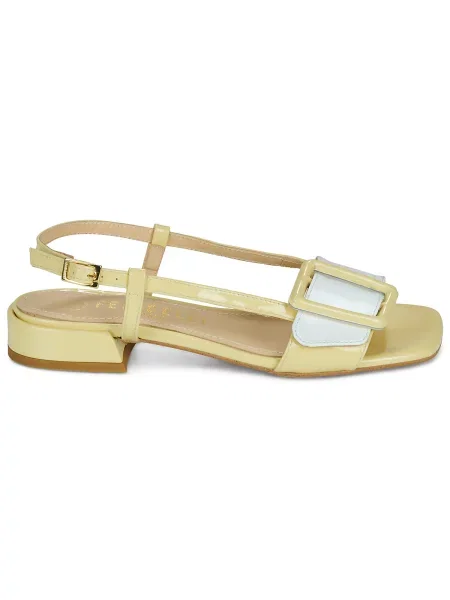 Pantofi Fericelli galben