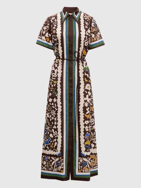 Сукня-сорочка Maroc Alemais коричнева