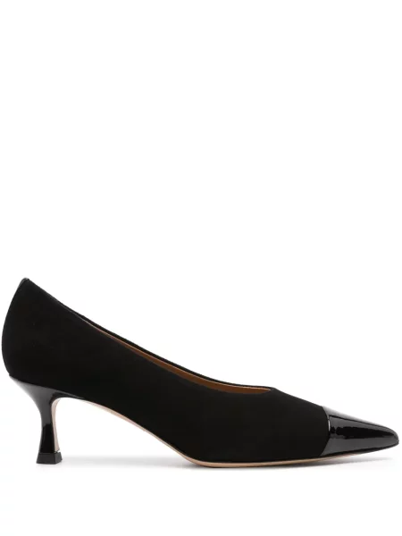 Pantofi cu toc Roberto Festa din piele de căprioară negru