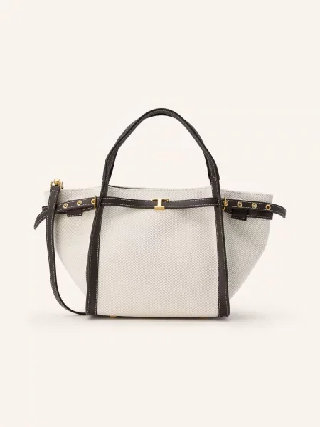 Tod's Torebka Tim Small weiss biała