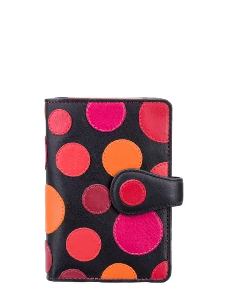 Кожаный кошелек Visconti черный