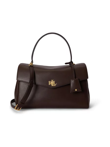 Geantă Lauren Ralph Lauren maro