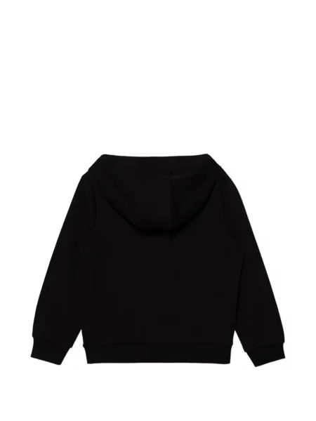 Bluza z kapturem dziecięca Emporio Armani czarna