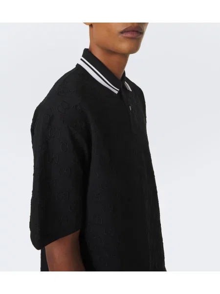 Tricou polo Gucci negru