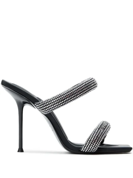 Sandale Alexander Wang de cristal negru