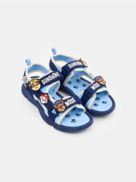 Sinsay Sandály s 3D aplikacemi PAW Patrol námořnická modrá
