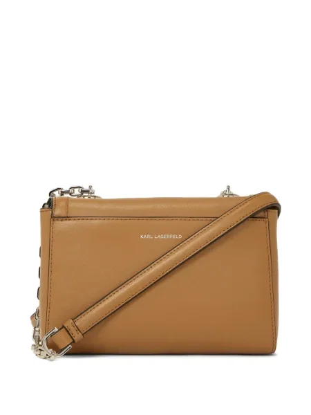 Geanta crossbody Karl Lagerfeld K/Autograph maro