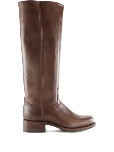 Botine Notabene din piele maro
