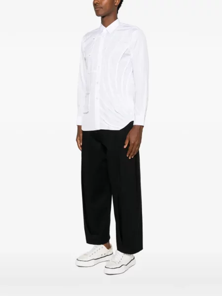 Lung cămașă Comme Des Garçons Shirt alb
