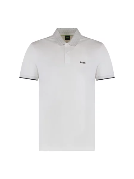 Koszulka polo Boss biała