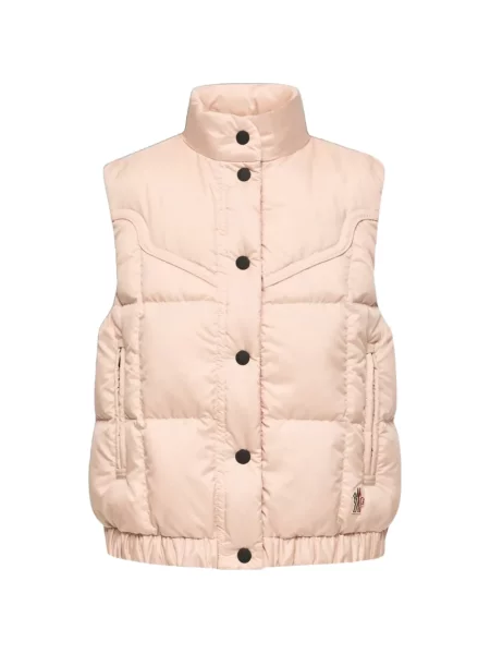Matlasat vestă Moncler Grenoble roz