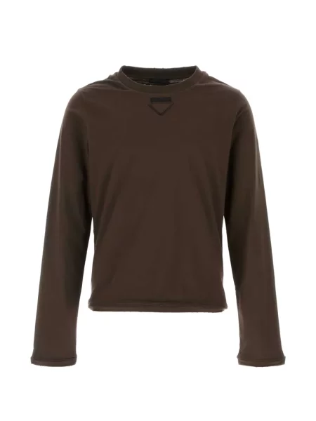 Tricou Prada maro