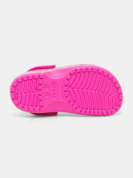 Детские шлепанцы Crocs розовые