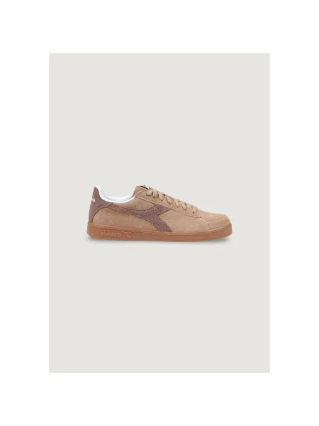 Pantofi Diadora din piele de căprioară maro