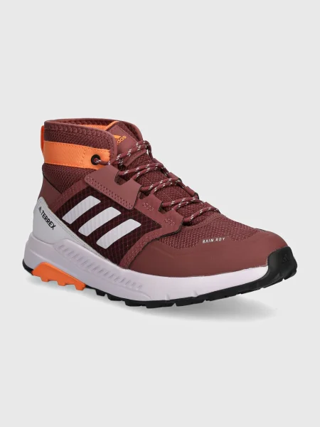 Детски обувки adidas TERREX TERREX TRAILMAKER MID R.RDY бордо