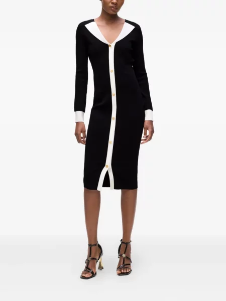Rochie Karl Lagerfeld tricotate de costum negru