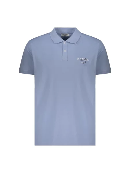 Koszulka polo Iceberg niebieska