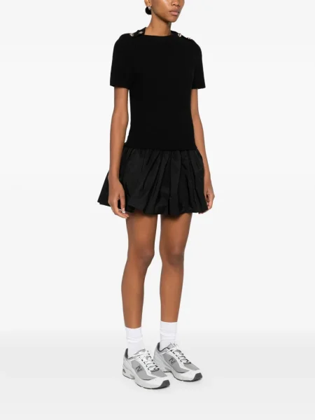 Rochie mini Maje scurtă de costum negru