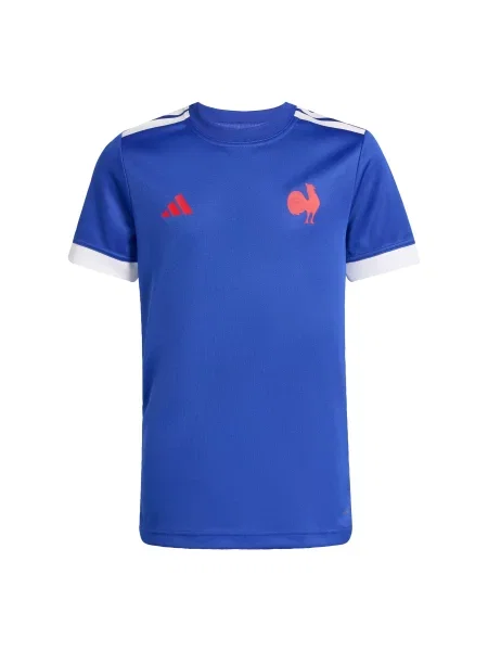 ADIDAS PERFORMANCE Tehnička sportska majica Frankreich Rugby Home plava / crvena bijela