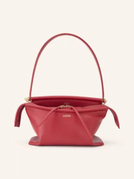 Loewe Kabelka Přes Rameno Whisker Small / zlatá červená