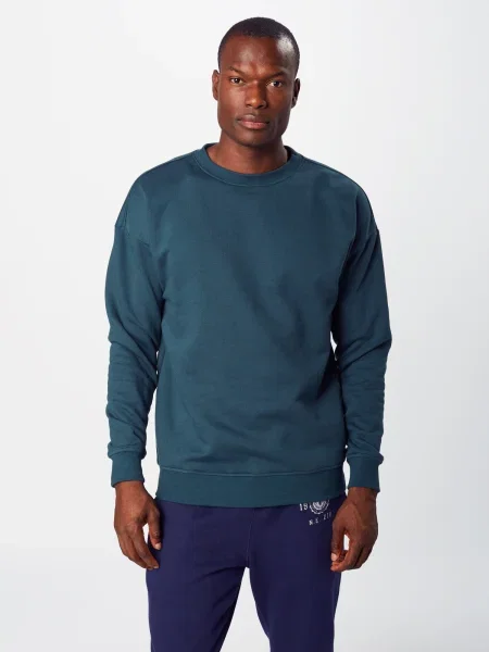 Hanorac crewneck Urban Classics albastru