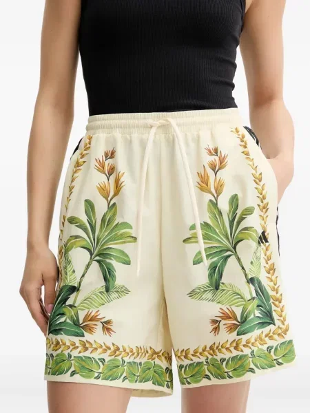 Tenisky Adidas Terrex se síťovinou s potiskem s tropickým vzorem černé