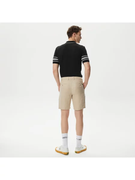 Шорты Lacoste бежевые