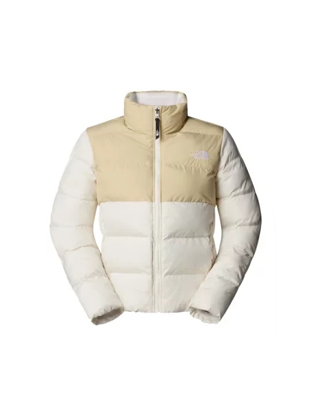 Kurtka ocieplana The North Face Saikuru gravel/white dune beżowa