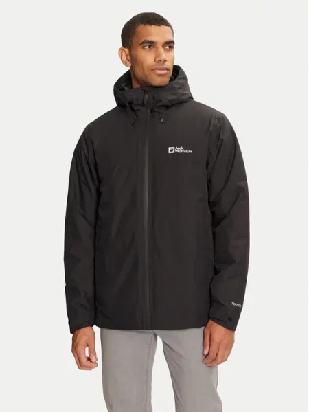 Jack Wolfskin Větrovka Wisper Ins černá
