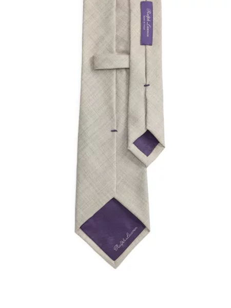 Cravată Ralph Lauren Purple Label de mătase gri