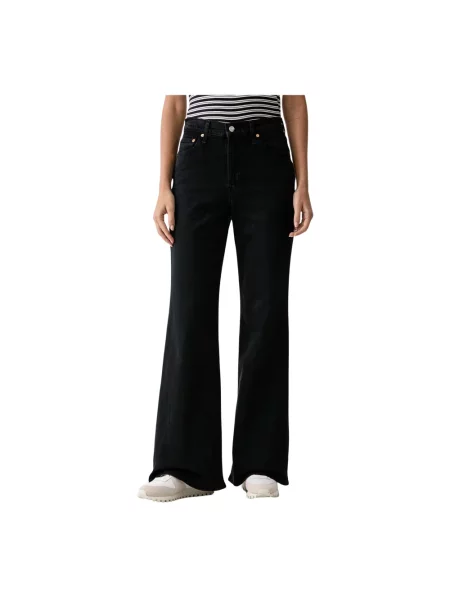 Jeansy dzwony Levi's czarne