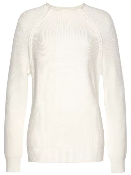 LASCANA Pulover murdar alb