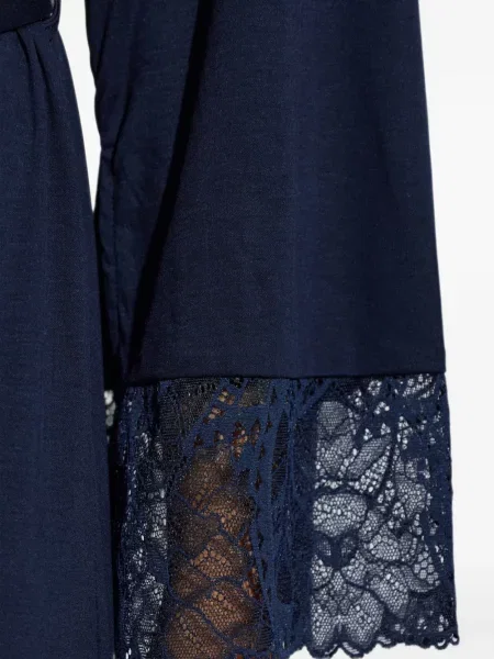 Rochie Hanro din dantelă albastru