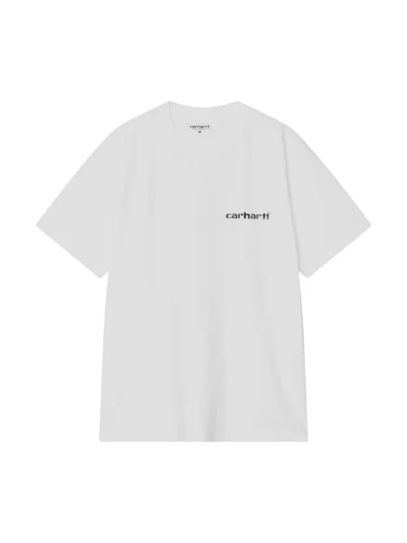 Koszulka Carhartt Wip z krótkim rękawem biała