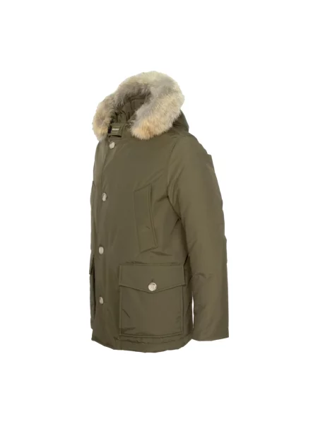 Anorak Woolrich zielona
