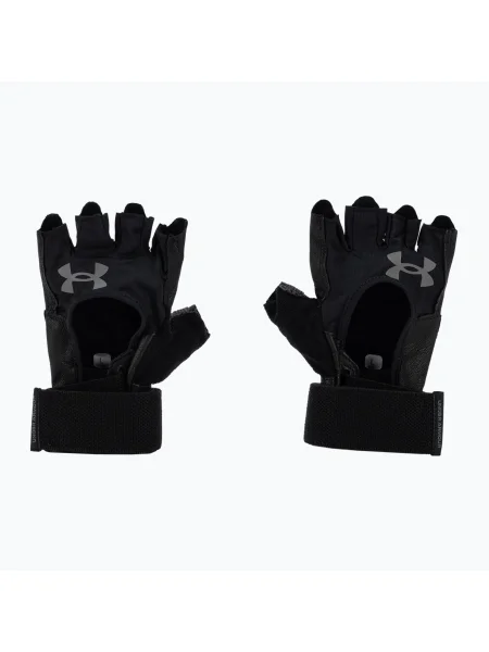 Pánske tréningové rukavice Under Armour Weightlifting black čierna