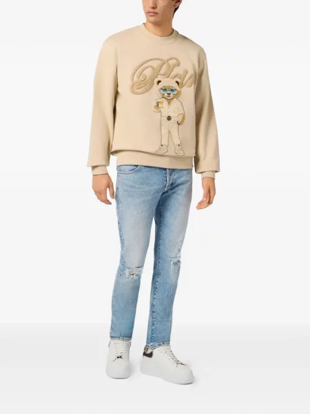 Ursuleț de pluș hanorac crewneck Philipp Plein