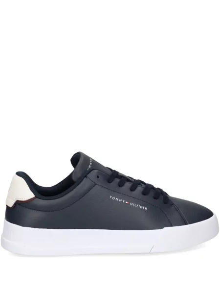 Sneakerși Tommy Hilfiger din piele albastru