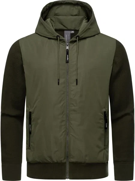 Ragwear Prehodna jakna Ronel / temno zelena