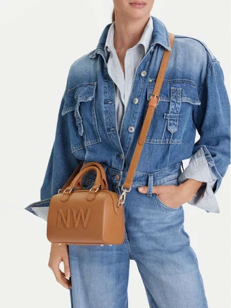 Kabelka Nine West hnědá