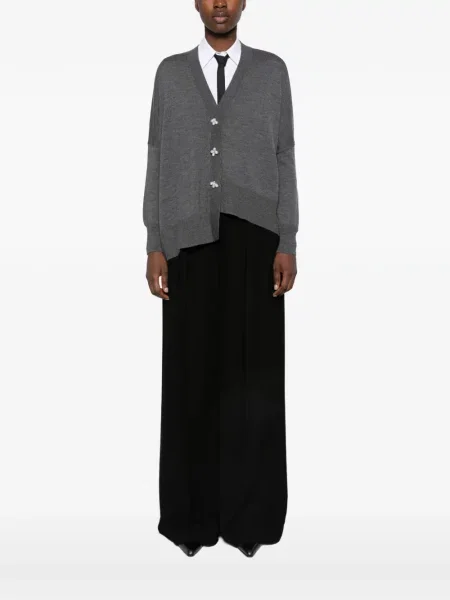 Cardigan Meimeij cu perle gri