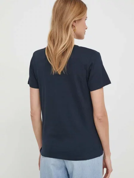 Tričko Pepe Jeans tmavomodrá