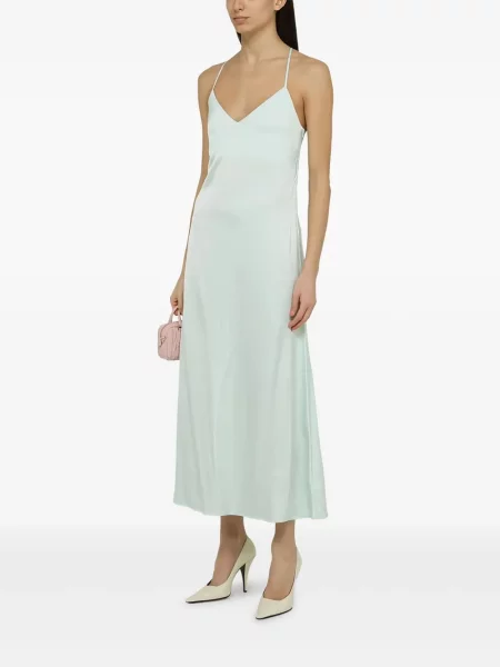 Rochie midi Ivy Oak până la genunchi de costum albastru