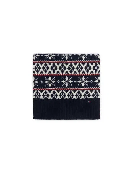 Šal Tommy Hilfiger Tamnoplava plava