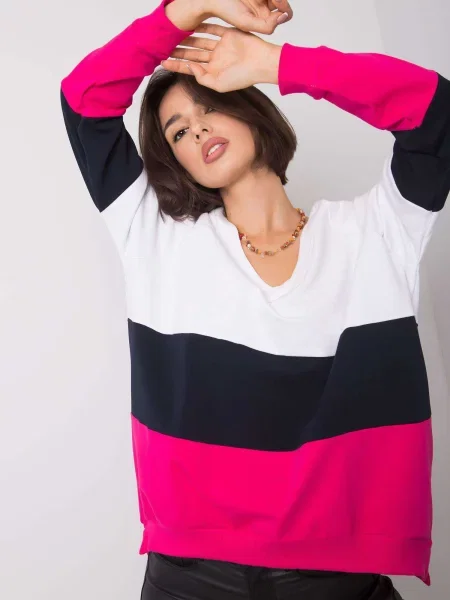 Mikina Fashionhunters biela